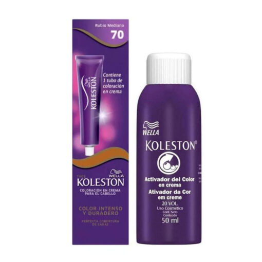 Tintura en Pomo + Activador 20 Vol Koleston  70 X 1 U