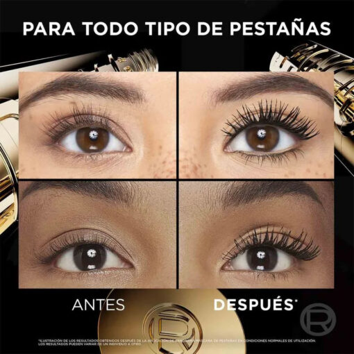 Mascara de pestañas Loreal Panorama Black Lavable X 9.9 Ml - Imagen 7