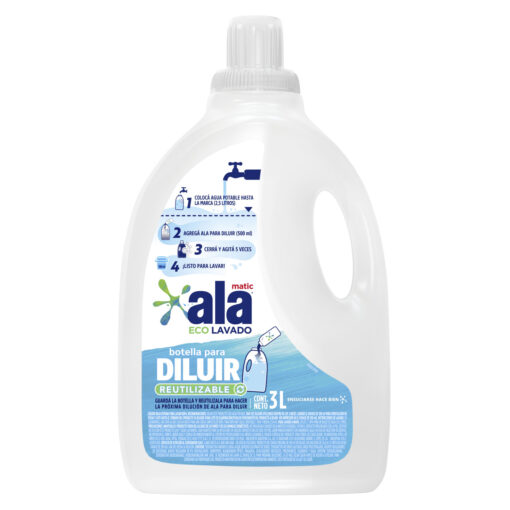 Jabón Líquido para Ropa + Botella Ala Para Diluír  X 500 Ml - Imagen 2
