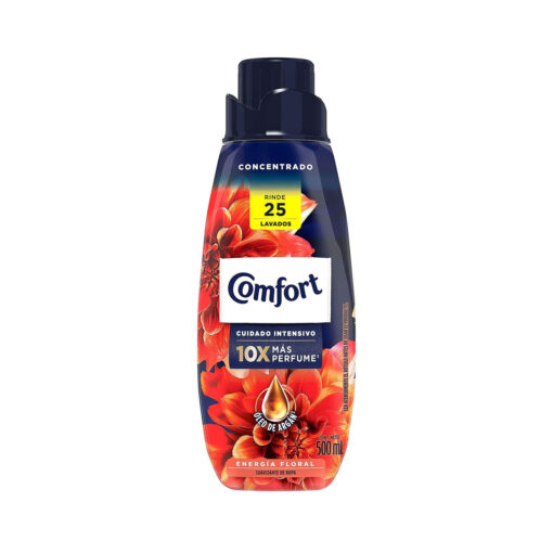 Suavizante Comfort Cuidado Intensivo Energía Floral X 500 Ml