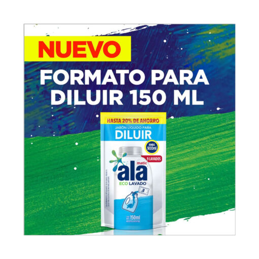 Jabon Liquido para Ropa Ala Eco Lavado  X 150 Ml - Imagen 4