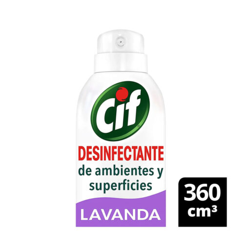 Desinfectante en Aerosol Cif BioActive Lavanda X 260 Gr