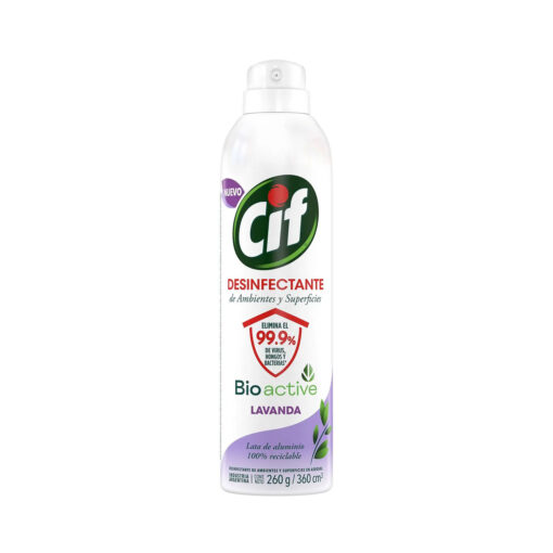 Desinfectante en Aerosol Cif BioActive Lavanda X 260 Gr - Imagen 2