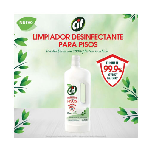 Limpiador de Piso Cif BioActive  X 450 Ml - Imagen 2