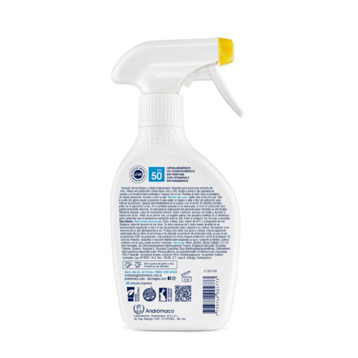 Protector Solar Spray Dermaglos Niños FPS 50 X 250 Ml - Imagen 3