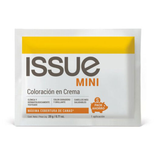 Coloración en Crema Issue Mini 7.64 Rubio Rojizo Cobrizo X 1 U