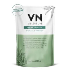 Jabon Liquido Repuesto Villeneuve  Hidrata y Purifica X 200 Ml