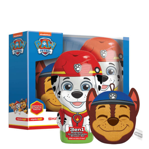 Set Shampoo + Esponja Paw Patrol  Chase X 1 U