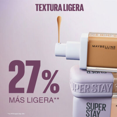 Base de maquilaje Maybelline Super Stay Lumi-Matte 125 FPS 16 X 35 Ml