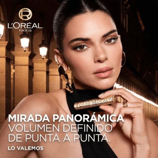 Mascara de pestañas L'oreal Panorama Wateproof X 9 Ml - Imagen 3