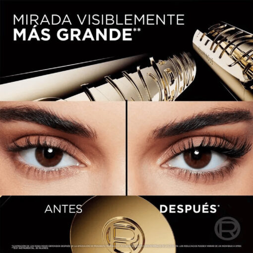 Mascara de pestañas L'oreal Panorama Wateproof X 9 Ml - Imagen 6