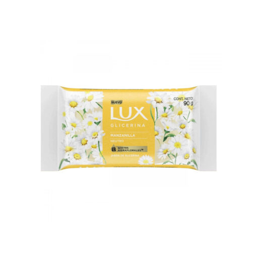 Jabón Glicerina en Barra Lux  Manzanilla X 1 U