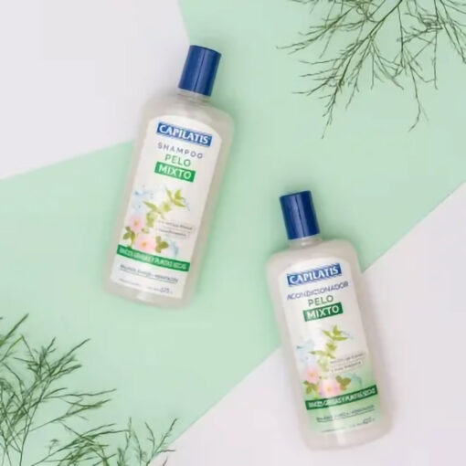Shampoo Capilatis Pelo Mixto Ortiga Blanca Rosa Mosqueta X 420 Ml - Imagen 5