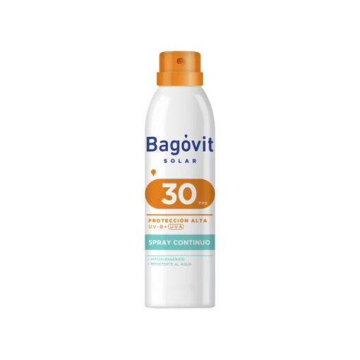 Protector Solar Aerosol Bagovit  FPS 30 X 170 Ml