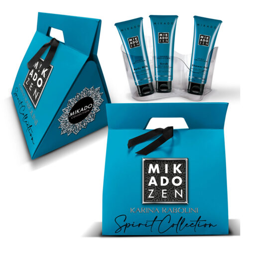 Crema Corporal + Exfoliante + Gel de Ducha Karina Rabolini Mikado Zen Spirit Collection X 1 U