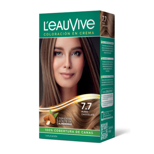 Tintura en Kit L'Eau Vive  7.7 Rubio Chocolate X 1 U