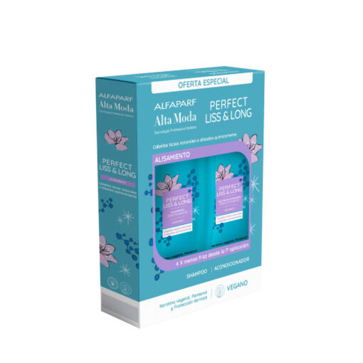 Set Shampoo + Acondicionador Alta Moda  Perfect Liss & Long X 1 U