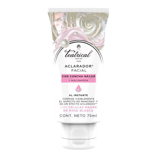 Crema Teatrical Aclarador facial  X 75 Ml