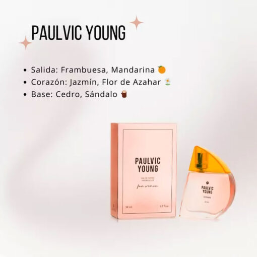 Perfume Paulvic  Young X 50 Ml - Imagen 2