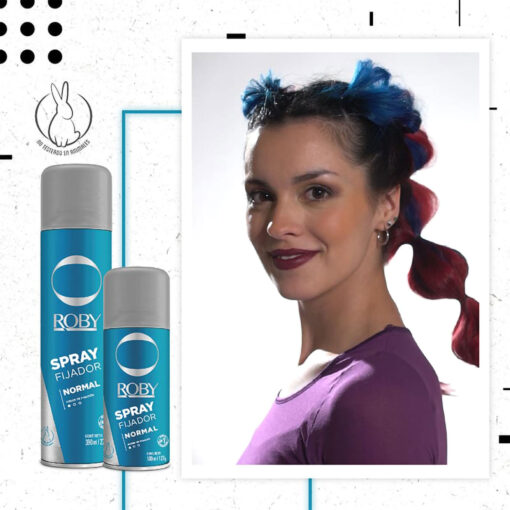 Fijador para el Cabello Roby Anti Frizz  X 180 Ml - Imagen 3