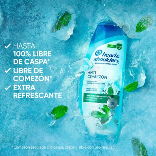 Shampoo Head & Shoulders Anti-comenzon  X 180 Ml - Imagen 2