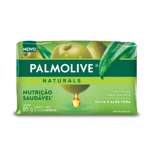 Jabón en Barra Palmolive  Oliva y Aloe Vera X 85 Gr