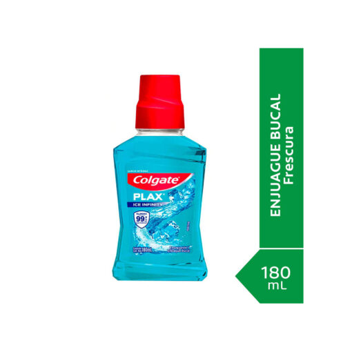 Enjuague Buscal Colgate Plax Ice Infinity X 180 Ml - Imagen 3