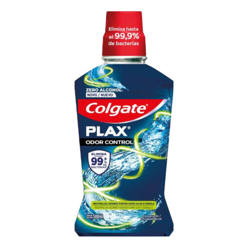 Enjuague Bucal Colgate Plax Odor Control Cero Alcohol X 500 Ml