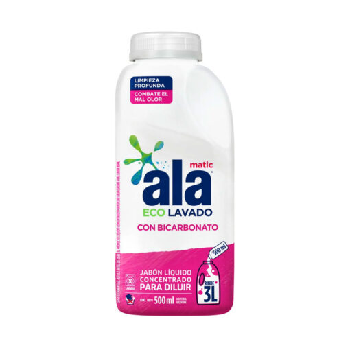 Jabon Liquido para Ropa Ala Eco Lavado  X 500 Ml - Imagen 2