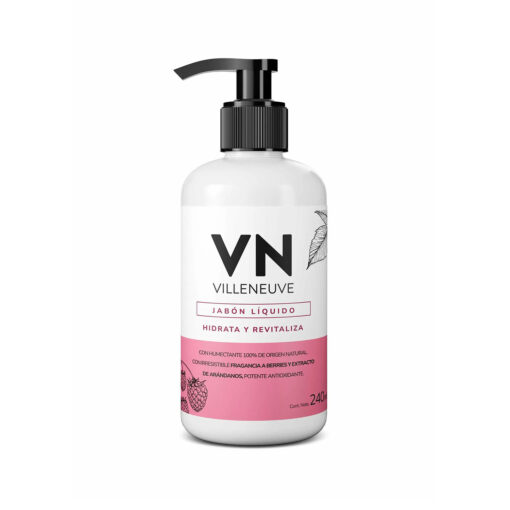 Jabon Liquido Villeneuve  Hidrata y Revitaliza X 240 Ml