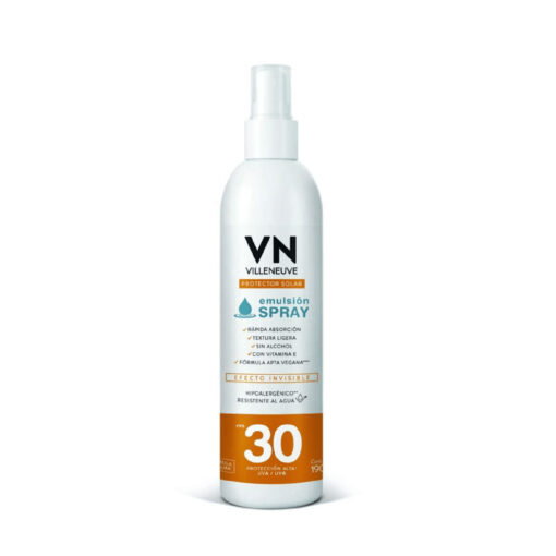 Protector Solar Villeneuve Spray FPS 30 X 190 Ml