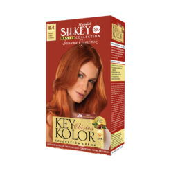 Kit de Tintura Silkey Susana Gimenez 8.4 Rubio Claro Cobrizo X 1 U