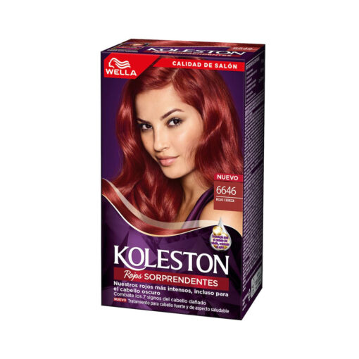 Kit de Tintura Koleston Rojos Sorprendentes 6646 Rojo Cereza X 1 U