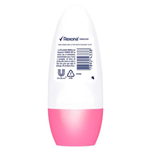 Antitranspirante Roll-on Rexona 48H Powder X 50 Ml - Imagen 2