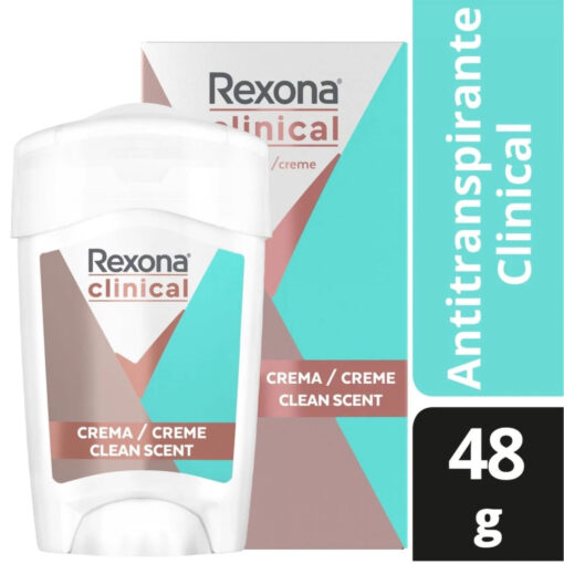 Antitranspirante Rexona Clinical Clean Scent X 48 Gr - Imagen 5