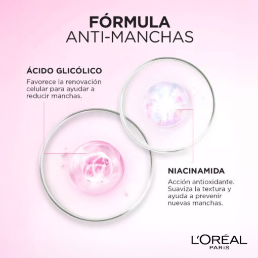 Crema Anti Manchas Loreal Paris Glycolic Bright Dia FPS 30 X 50 Ml - Imagen 5