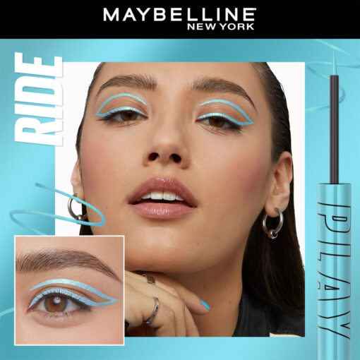 Delineador De Ojos Liquido Maybelline New York Tattoo Liner Play Ride X 2,1 Gr - Imagen 4
