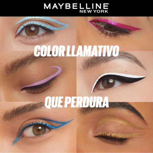 Delineador De Ojos Liquido Maybelline New York Tattoo Liner Play Shake X 2,1 Gr - Imagen 8