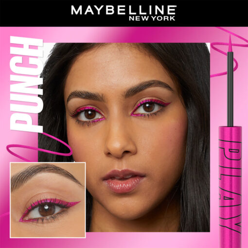Delineador De Ojos Liquido Maybelline New York Tattoo Liner Play Punch X 2,1 Gr - Imagen 4