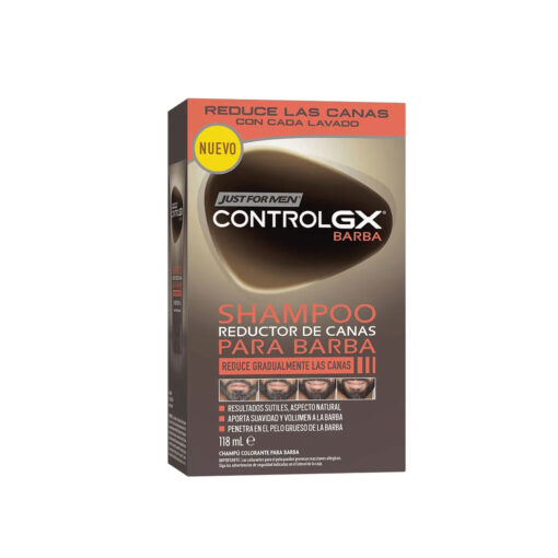 Shampoo Desvanecedor De Canas Just For Me Barba X 118 Ml - Imagen 2