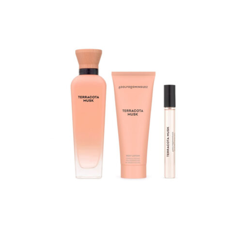 Perfume + Spritzer + Body Lotion Adolfo Dominguez Terracota Musk - Imagen 2
