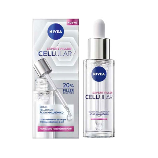 Serum Rellenador Nivea Expert Filler Cellular Con Acido Hialurónico X 30 ML