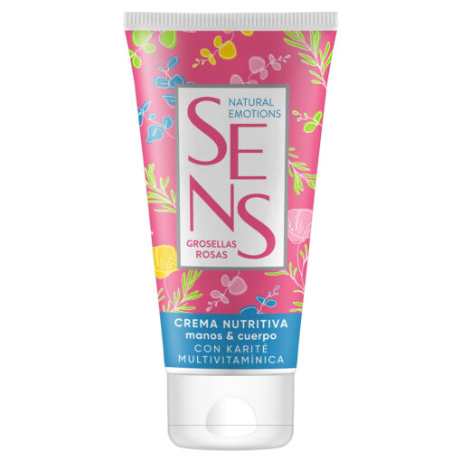 Crema Manos Corporal Sens  Grosellas Rosas X 85 Ml