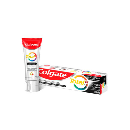Crema Dental Colgate Total 12 Carbon Activado X 90 Gr - Imagen 2