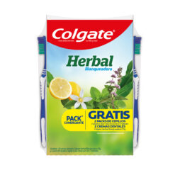 Cepillo de dientes + Pasta Dental Colgate Herbal Blanqueadora