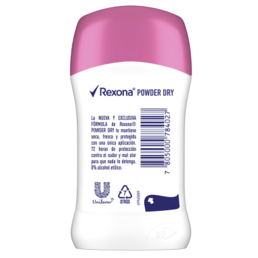Antitranspirante en Barra Rexona  Powder Dry X 50 Gr - Imagen 2