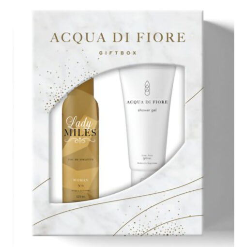 Estuche Perfume + Gel de Ducha Acqua Di Fiore  Lady Miles X 1 U