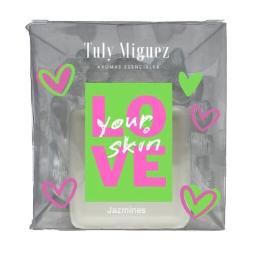 Set Esponja Vegetal + Jabón en Barra Tuly Miguez  Jazmines X 1 U