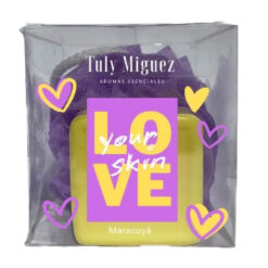 Set Esponja Vegetal + Jabón en Barra Tuly Miguez  Maracuyá X 1 U