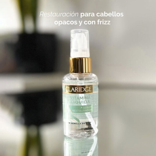 Serum Capilar Claridge  Vitamina Líquida X 60 Ml - Imagen 3